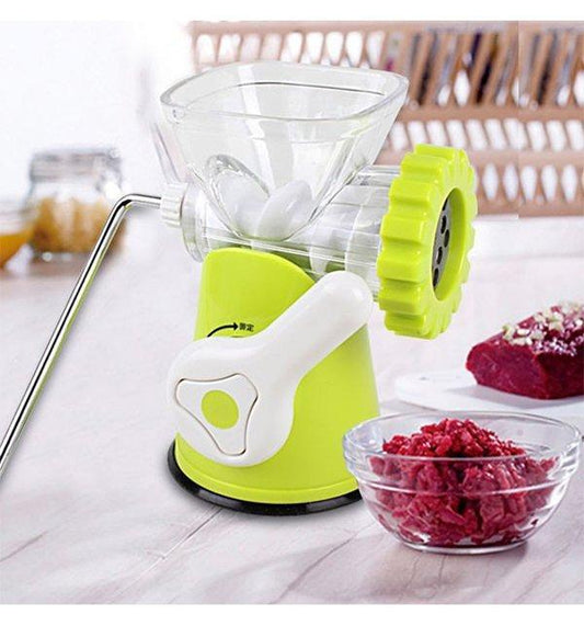 Baral Manual Minced Meat Machine – Green Plastic Body Okayhai