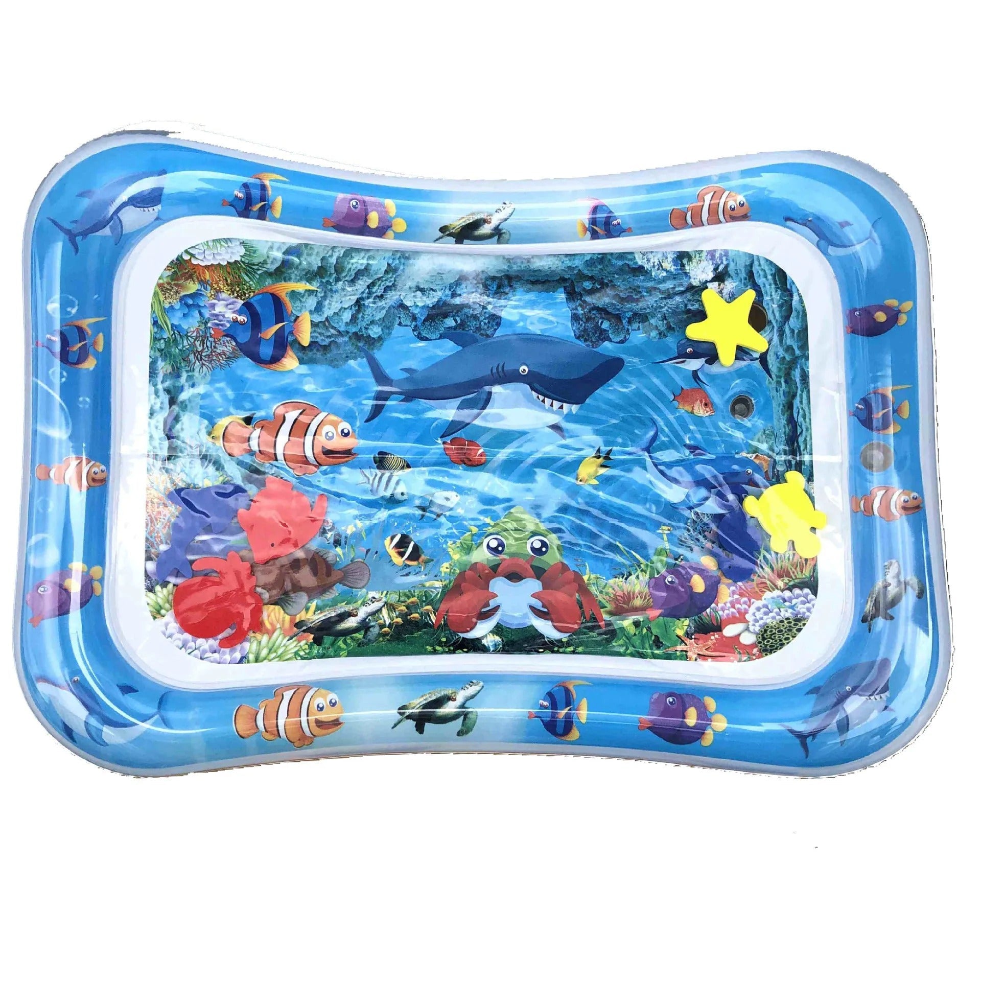 Infant Toddler water Play Mat For Children Baby Water Mat Inflatable Summer Toy - Okayhai