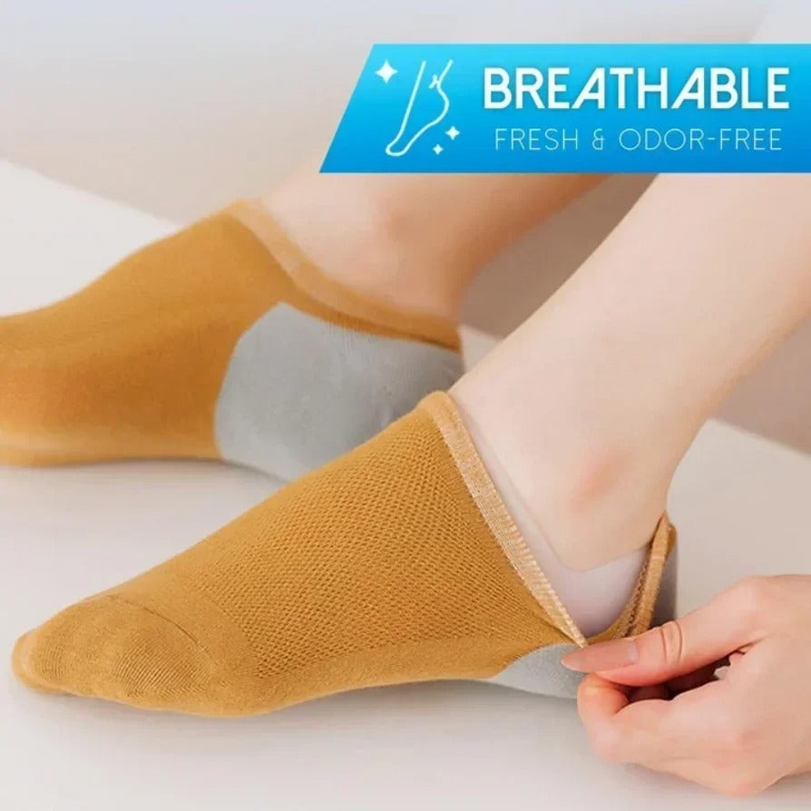 Concealed Footbed Enhancers Invisible Height Increase Soft Silicone Heel Insoles Wearable Heel Cushion Inserts Suitable for Men Women height increases up to 1.5 inch Okayhai