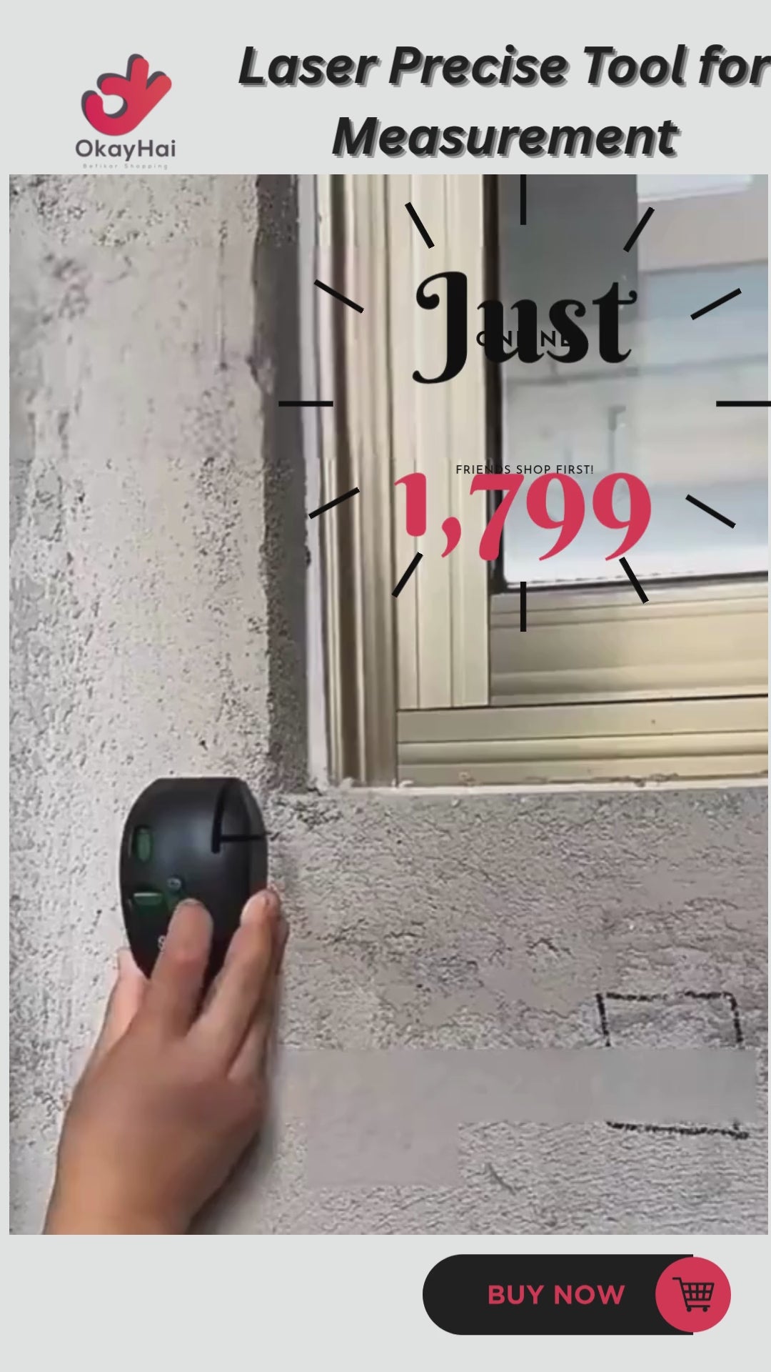 Right Angle Laser Level Vertical Horizontal Laser Precise Tool for Accurate Wall Tile Measurement Mini Infrared Laser