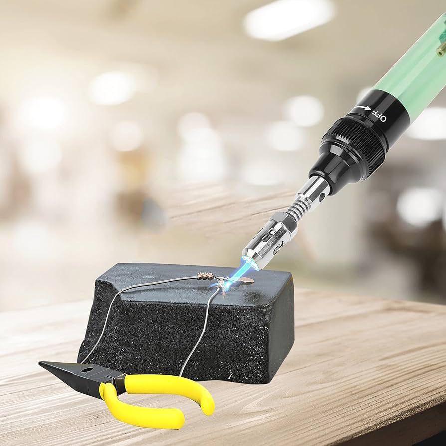 Wireless Portable Heating Tool Gas Soldering Iron Blow Pen Torch Welding Tools Okayhai