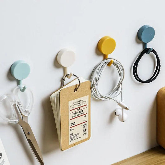 11PCS Self Adhesive Wall Hook Strong Without Drilling Coat - Okayhai
