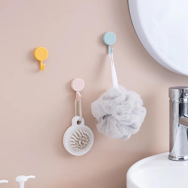 11PCS Self Adhesive Wall Hook Strong Without Drilling Coat - Okayhai