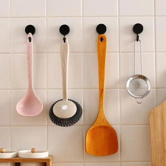 11PCS Self Adhesive Wall Hook Strong Without Drilling Coat - Okayhai