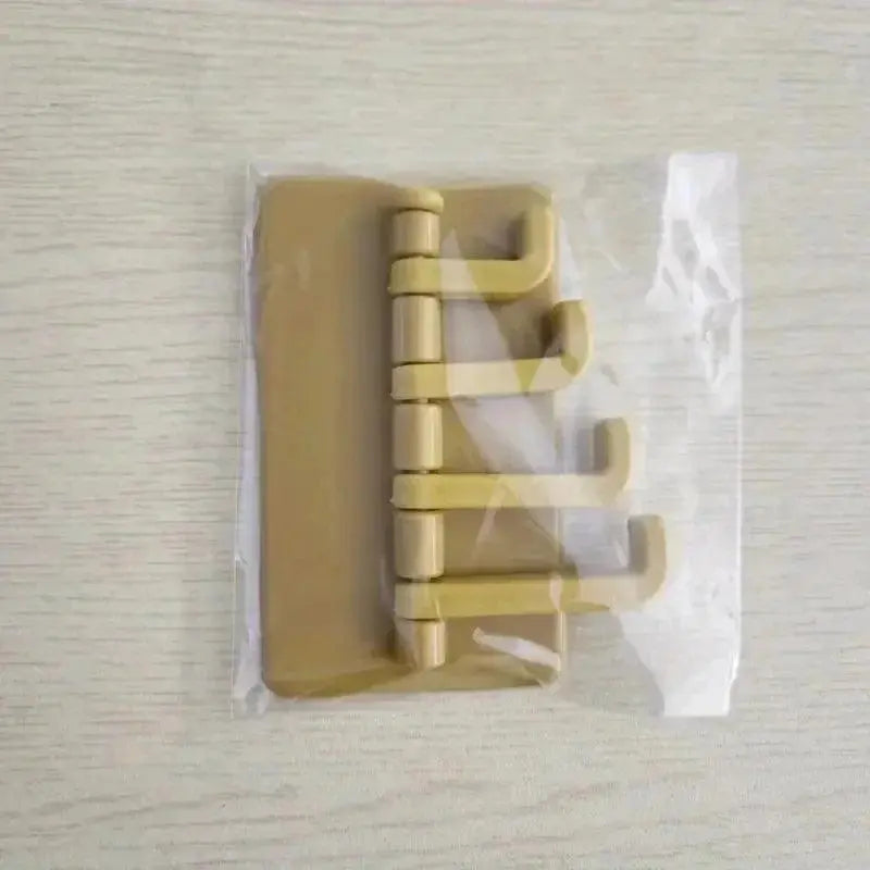 1PC Self Adhesive Wall Hook Strong Without Drilling Coat Bag Bathroom Door Kitchen Towel Hanger Hooks Home Storage Accessories - Okayhai