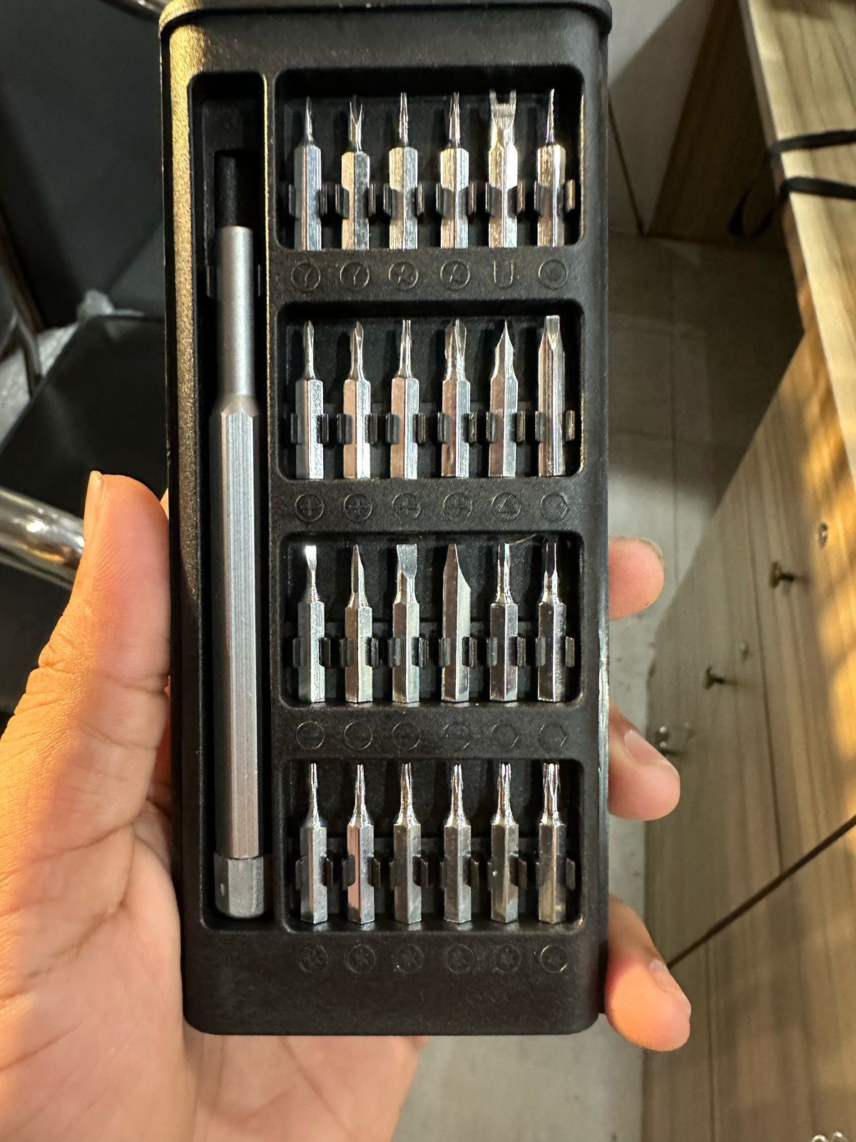 25 in 1 Precision Screwdriver tool Set Magnetic Driver Firmly Fix Multipurpose Okayhai