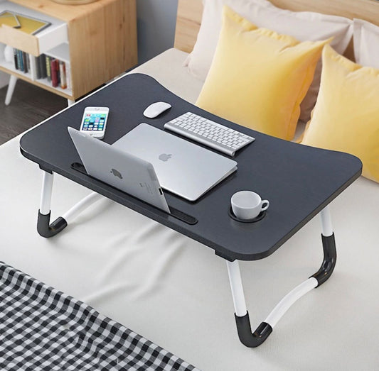 Laptop table foldable multipurpose use for study computer and serving for home use Okayhai