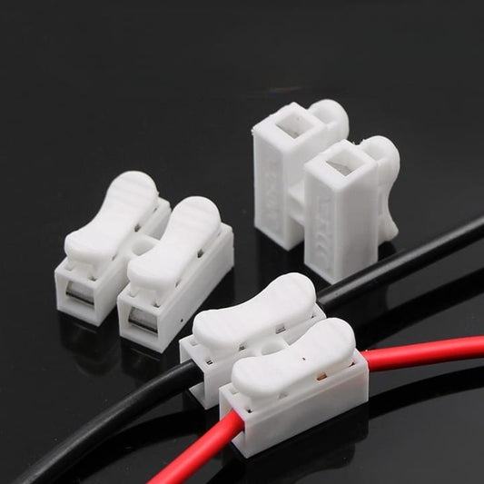 10 pcs wire connectors quick Electric wire connectors screw free press and lock safe and secure Okayhai