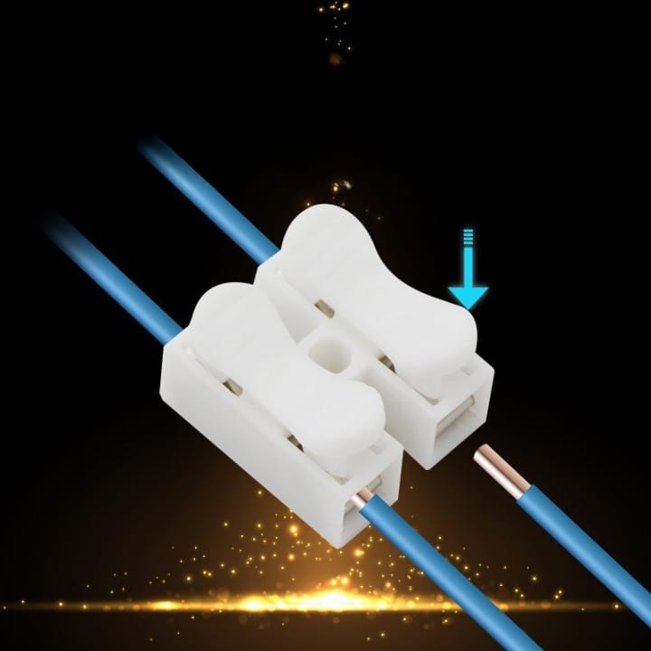 10 pcs wire connectors quick Electric wire connectors screw free press and lock safe and secure Okayhai