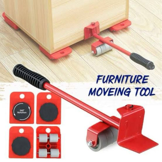 Furniture Moving Tool 4 wheels with long Handle Iiftor for Home Office heavy duty steel made Okayhai
