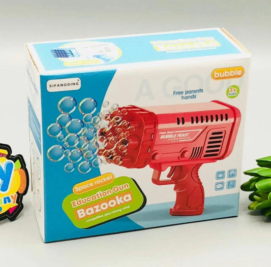 36-Hole Electric Bubble Gun Machine for Kids Water Bubble Gun with Bubble Liquid Included Okayhai
