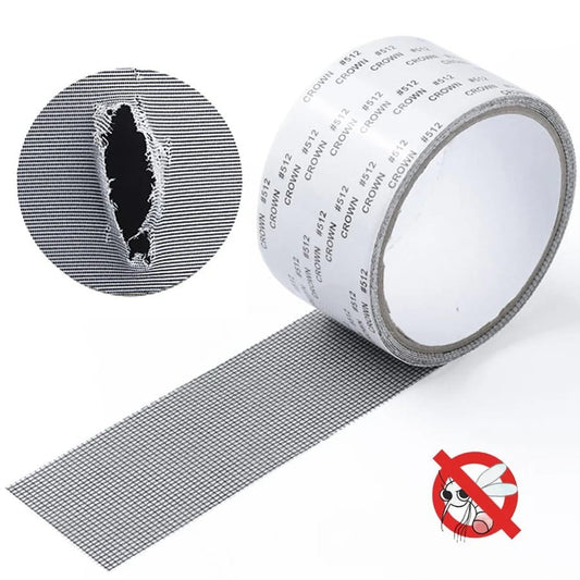 Screen Repair Tape Window Door Waterproof Mosquito Net Patch Self-adhesive Super Fix Mesh Netting Broken Holes Tool 2meter Okayhai