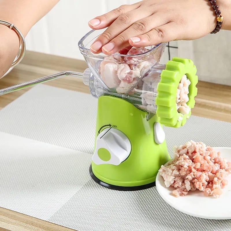 Baral Manual Minced Meat Machine – Green Plastic Body Okayhai