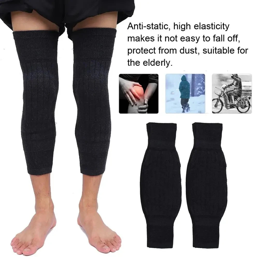 Premium Anti-Cold Knee Warmers – Soft, Stretchable & Pain-Relief Thermal Support Okayhai