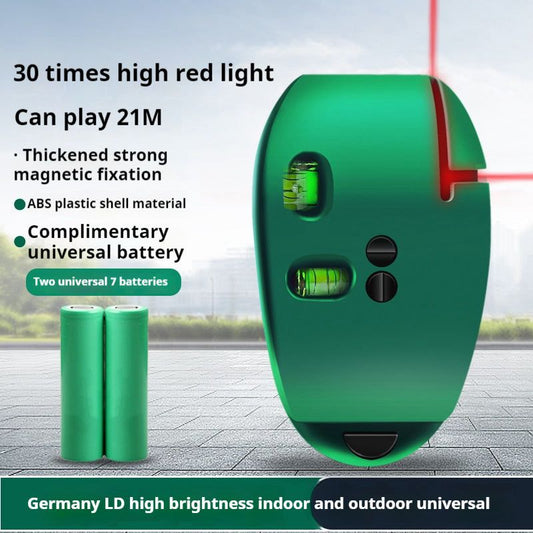 Right Angle Laser Level Vertical Horizontal Laser Precise Tool for Accurate Wall Tile Measurement Mini Infrared Laser Okayhai