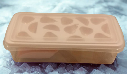 Fruit Shape Ice Try with Storage Box and Serving Spoon Okayhai