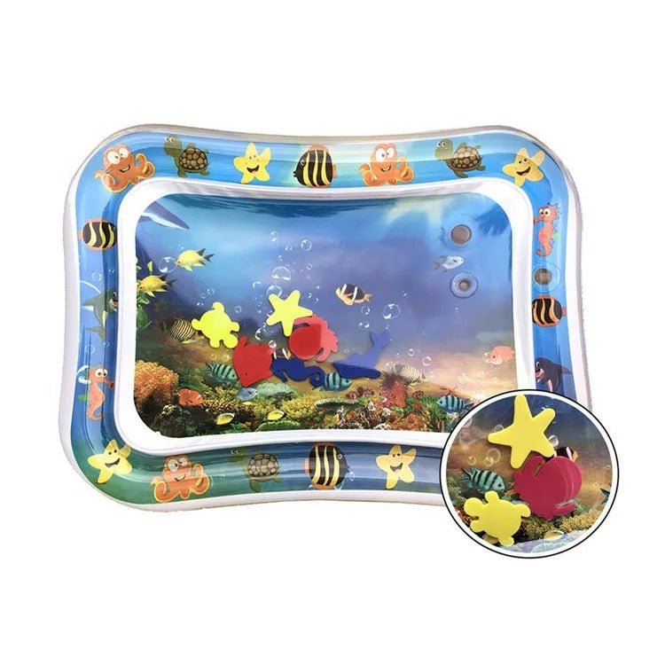 Infant Toddler water Play Mat For Children Baby Water Mat Inflatable Summer Toy - Okayhai