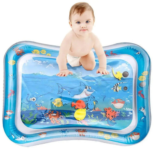 Infant Toddler water Play Mat For Children Baby Water Mat Inflatable Summer Toy - Okayhai