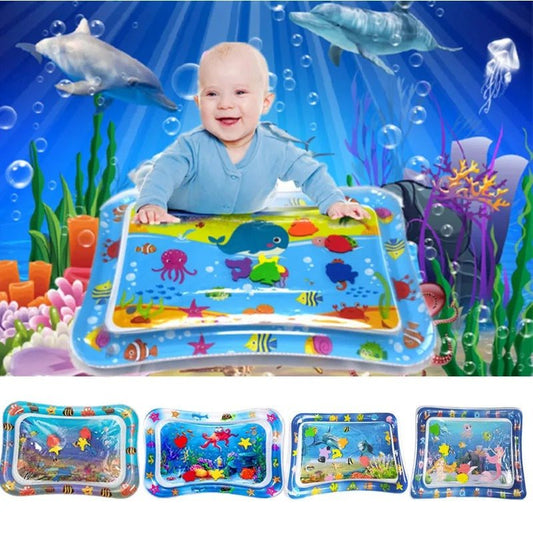 Infant Toddler water Play Mat For Children Baby Water Mat Inflatable Summer Toy - Okayhai