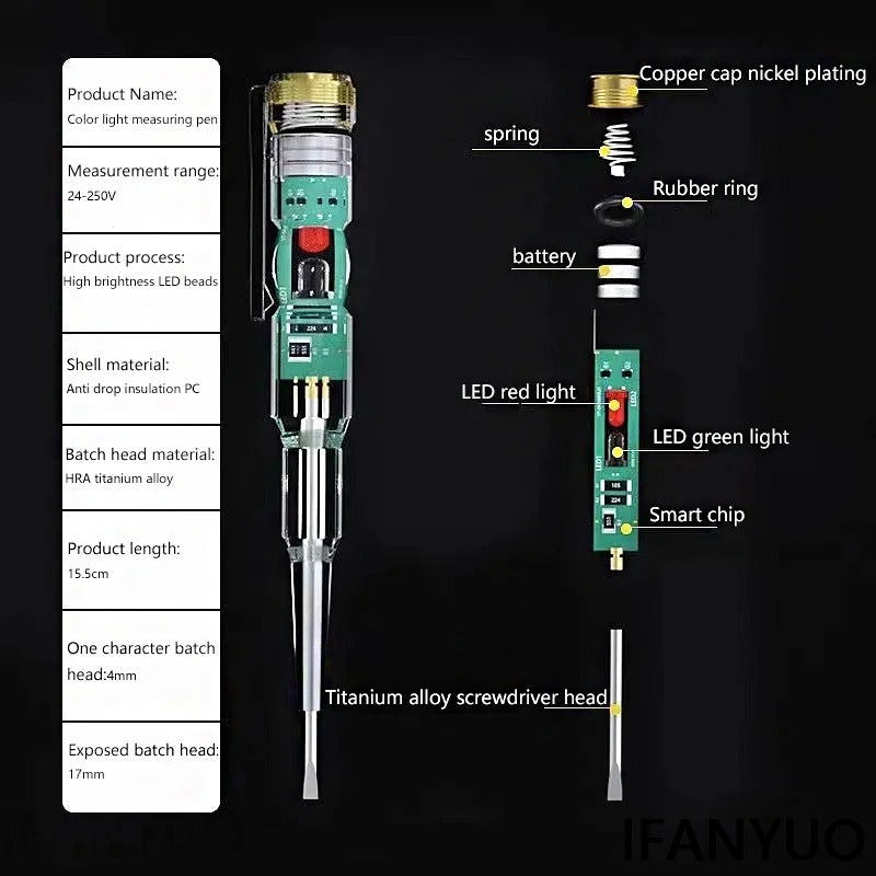 Intelligent Dual Voltage Tester Pen – Non-Contact Electric Detector Okayhai