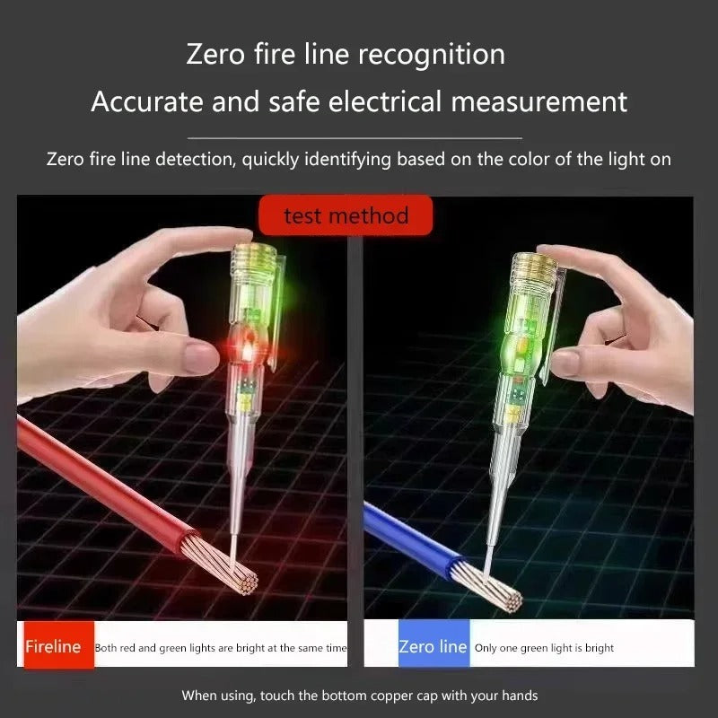 Intelligent Dual Voltage Tester Pen – Non-Contact Electric Detector Okayhai