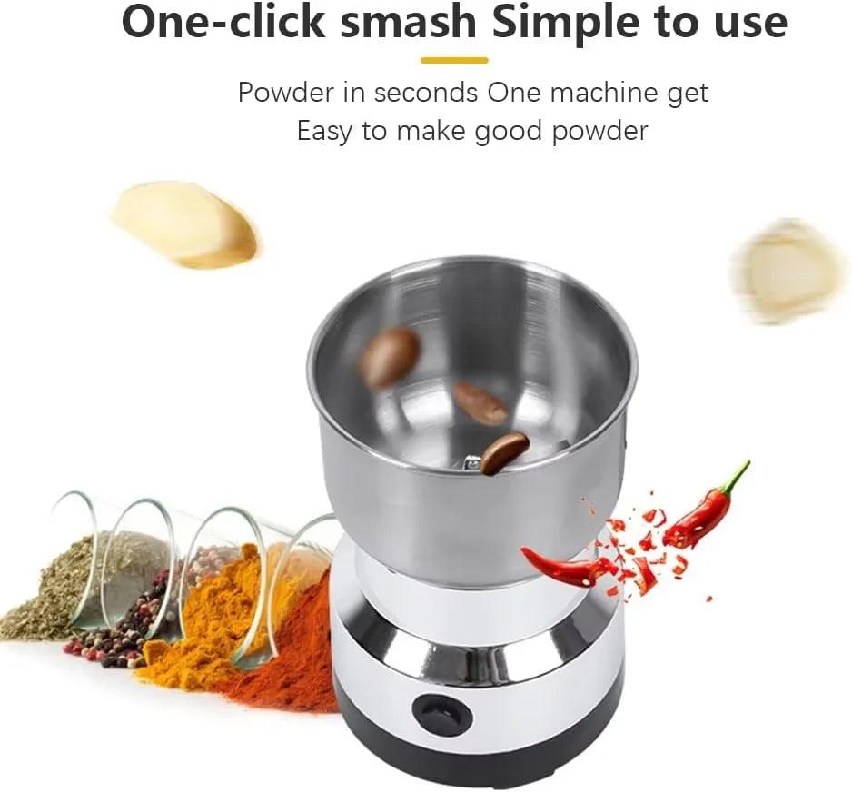 Nut Bean Spice Blender Kitchen Multifunctional Coffee Chopping Blade Grain Grinder Home Electric Coffee Grinder - Okayhai