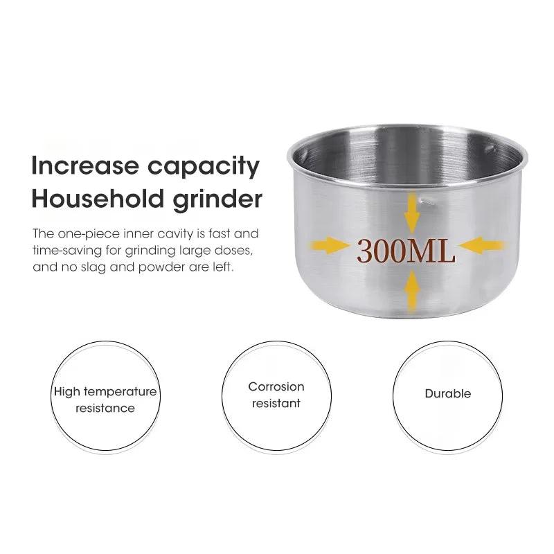 Nut Bean Spice Blender Kitchen Multifunctional Coffee Chopping Blade Grain Grinder Home Electric Coffee Grinder - Okayhai