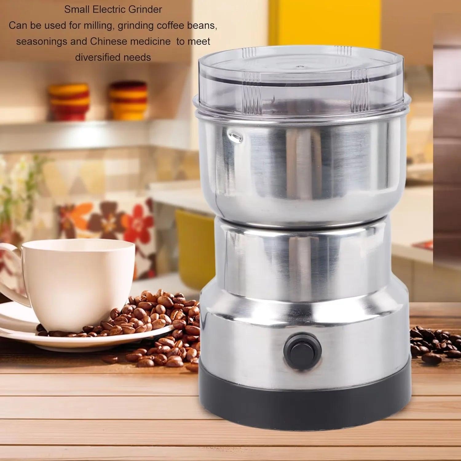 Nut Bean Spice Blender Kitchen Multifunctional Coffee Chopping Blade Grain Grinder Home Electric Coffee Grinder - Okayhai