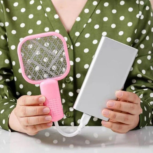 Mini portable USB Flyer and Mosquitoes killer Racket Okayhai