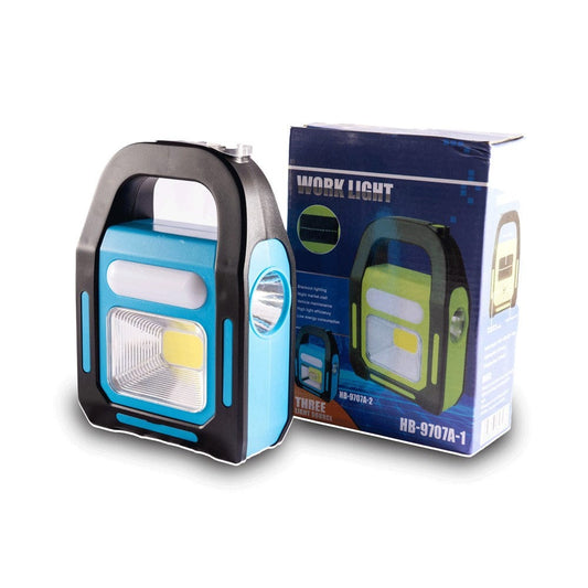 Solar Rechargeable LED Camping Lantern – USB + Power Bank Light Okayhai