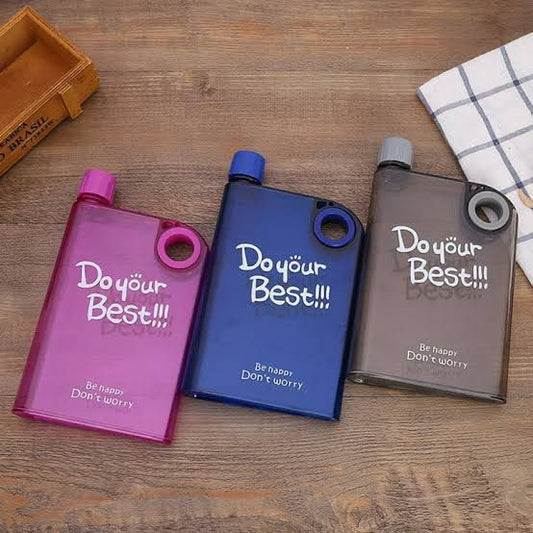 Notebook Style 350ml Water Bottle Okayhai