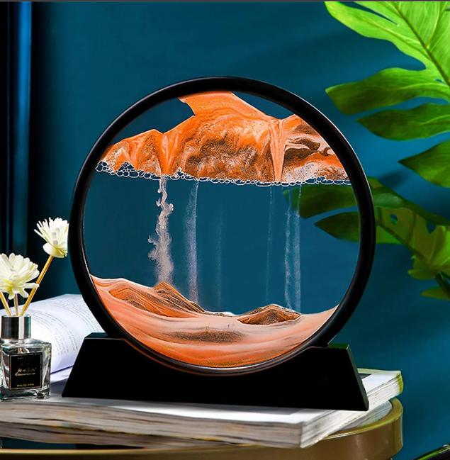 Moving Sand Lamp Non Lighted for Home Decoration and Gift Okayhai