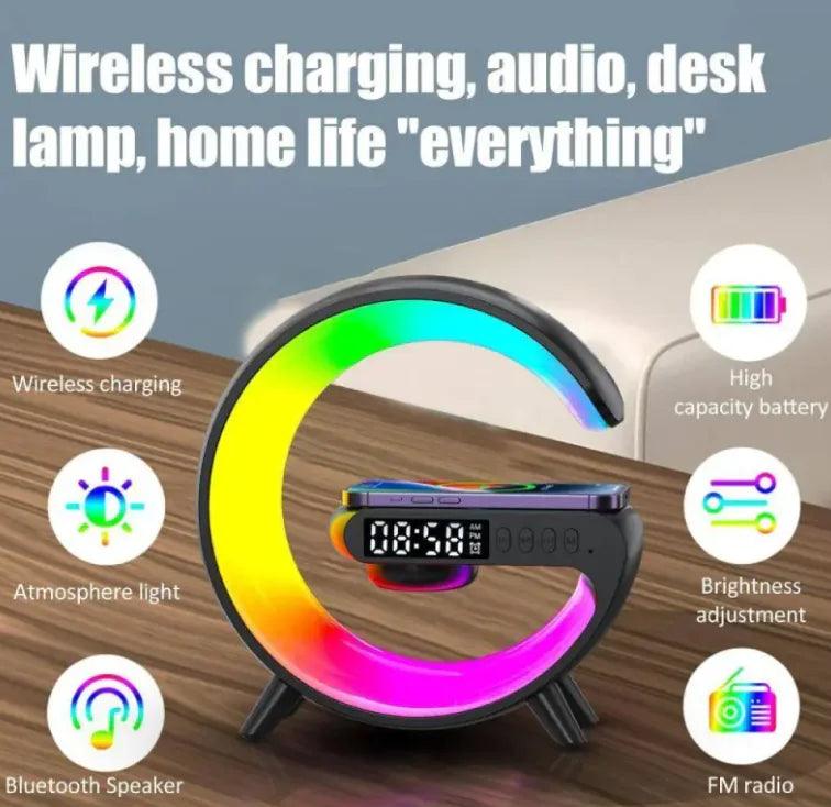Smart G Lamp with Bluetooth Speaker - Multifunctional RGB Lights - Okayhai