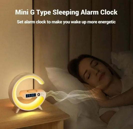 Smart G Lamp with Bluetooth Speaker - Multifunctional RGB Lights - Okayhai