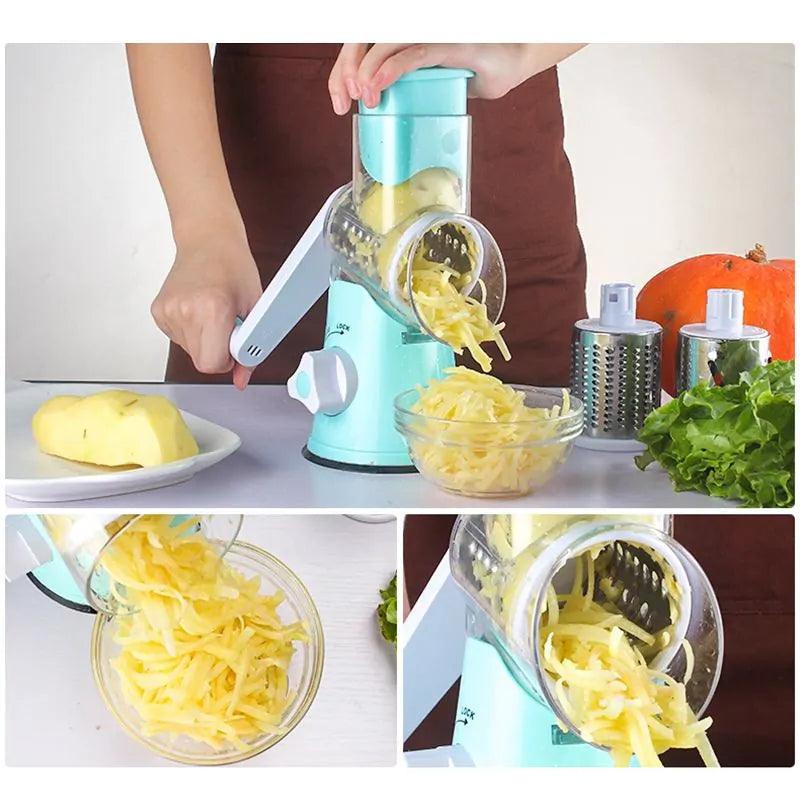Vegetable Cutter Kitchen Gadgets Multifunction Manual Vegetable Cutter - Okayhai